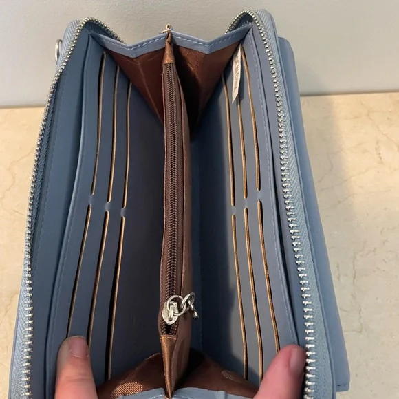 Forever Young Light Blue Wallet - Picture 9 of 9